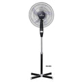 Ventilateur sur pied Global Air GE-860 à pied croisé (Noir)