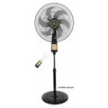 Ventilateur sur pied Global Air GE-866RC avec télécommande (Noir)