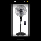 Ventilateur sur pied Global Air GE-1030RC à écran digital et télécommande