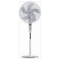 Ventilateur sur pied Global Air (Blanc et gris)