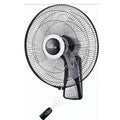 Ventilateur mural Global Air avec télécommande (Noir)